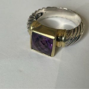 Authentic hallmarked David Yurman Noblesse ring